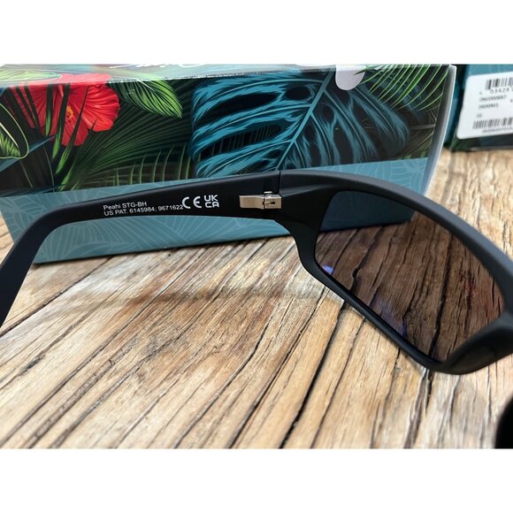 NIB Maui Jim Peahi Polarized Wrap Sunglasses B202-2M - Picture 5 of 7